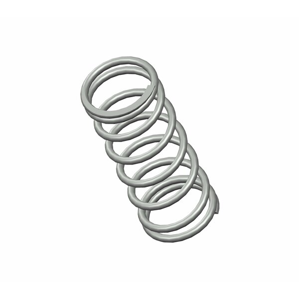 Zoro Approved Supplier Compression Spring, O= .828, L= 2.13, W= .080 G309969951